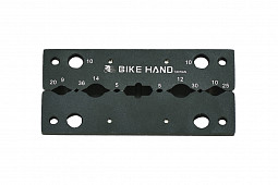 Шаблон BIKE HAND YC-516 для установки осей втулок Шаблон BIKE HAND YC-516 для установки осей втулок