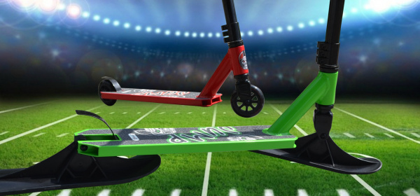 Самокат трюковый ATEOX JUMP 2020 (Черный/Зеленый) Самокат трюковый ATEOX JUMP 2020 (Черный/Зеленый)