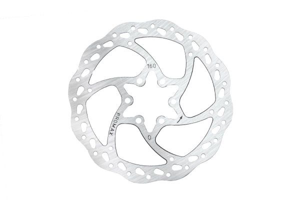 Ротор PROMAX DT-160A 160 mm,крепление IS6,болты,фигурный