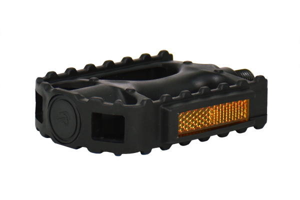 Педали FEIMIN FP-806B,105*74мм,1\2",база пластик,стальная ось,12мм,рамка пласт,мелк\резьба,324гр,чер Педали FEIMIN FP-806B,105*74мм,1\2",база пластик,стальная ось,12мм,рамка пласт,мелк\резьба,324гр,чер