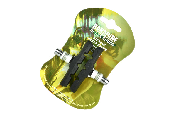 Колодки тормозные Baradine 947V, МТВ, 70мм, черные