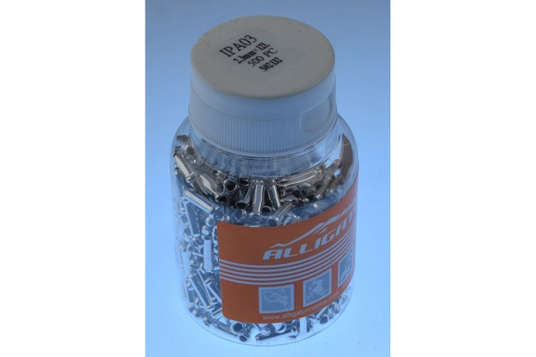 Наконечник троса LY-IPA03, универсальный, упак.100шт Наконечник троса LY-IPA03, универсальный, упак.100шт