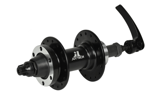 Втулка задняя JY-D242DSE DISC 14G*32H, эксцентрик, черная, крепление IS6 Втулка задняя JY-D242DSE DISC 14G*32H, эксцентрик, черная, крепление IS6